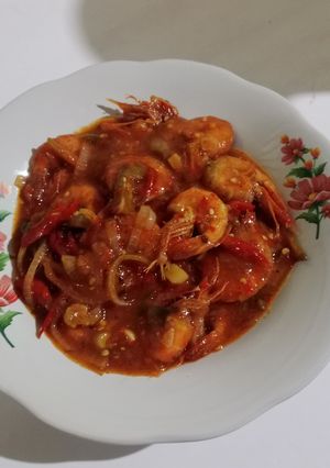 Foto resep Udang asam manis pedas