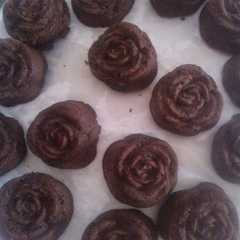 รูปของ Brownies kukus mawar