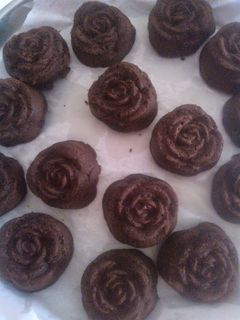Foto resep Brownies kukus mawar