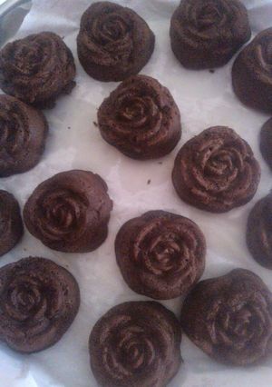 Foto resep Brownies kukus mawar