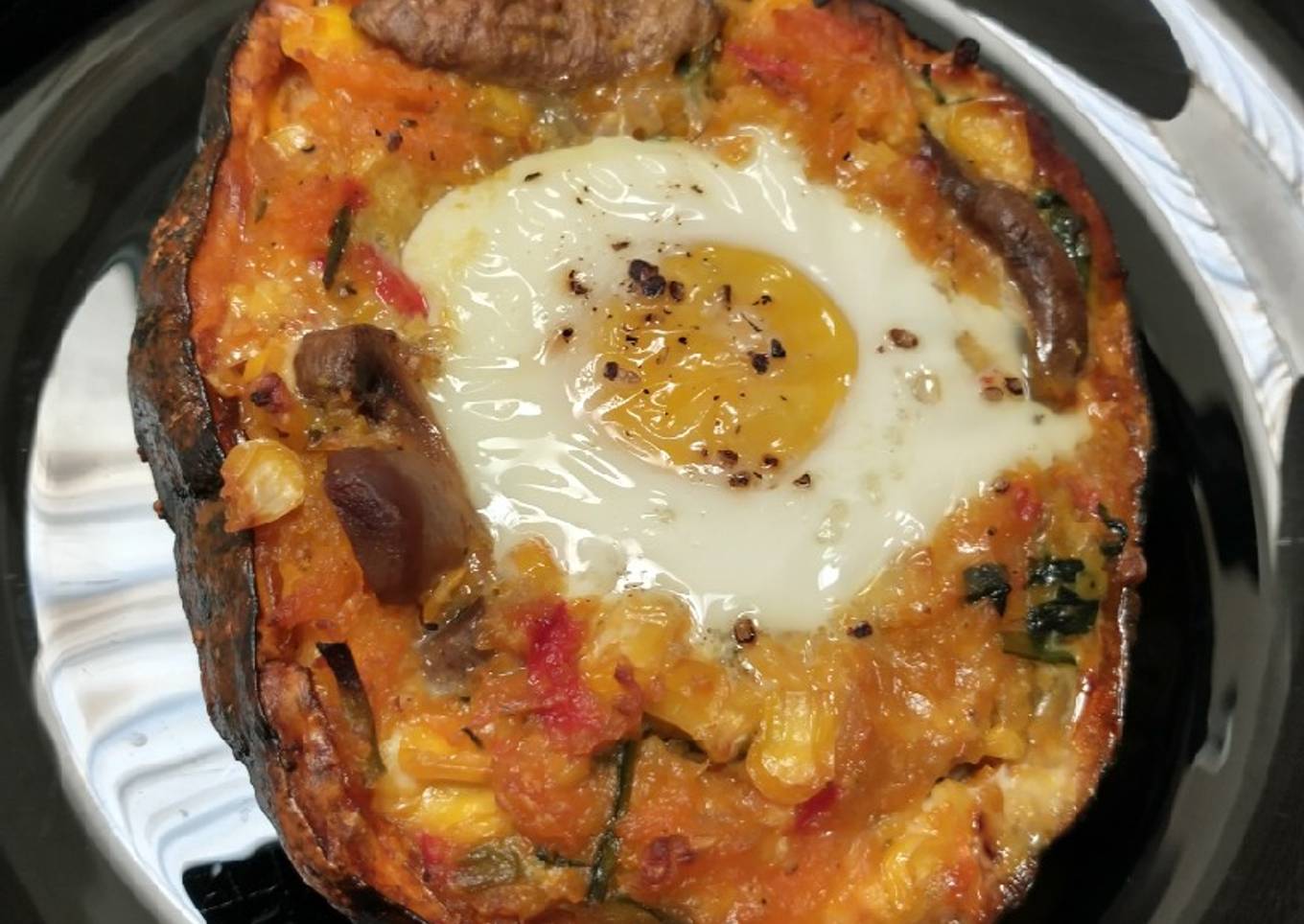 Zapallo al horno a mí estilo