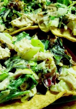 Una foto de Ensalada de pollo