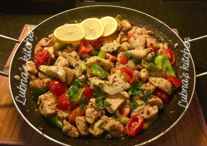 Mediterranean Chicken: Recipe by Lubna’s Kitchen - Cookpad