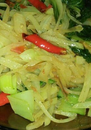 Foto resep Oseng pepaya muda