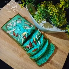 A picture of Eggless tea cake.