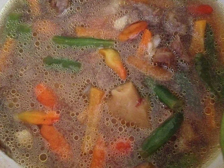 Langkah Mudah untuk Membuat Resep Asem-asem Tetelan sapi yang Bisa Manjain Lidah Anti Ribet, Menggugah Selera