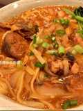 Braised Noodles with Canned Mackerel in Tomato Sauce