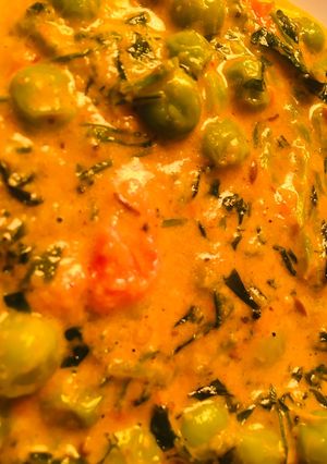 मेथी मटर मलाई की सब्जी (methi matar malai ki sabzi recipe in Hindi) रेसिपी मुख्य फोटो