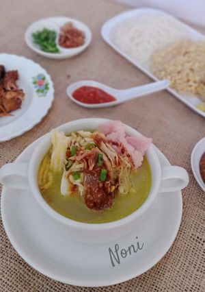 Foto resep Soto Ayam Kampung Kuah Santan