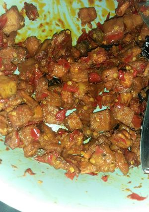Foto resep Sambel goreng kentang wortel