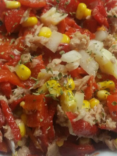 Una foto de Ensalada de pimiento