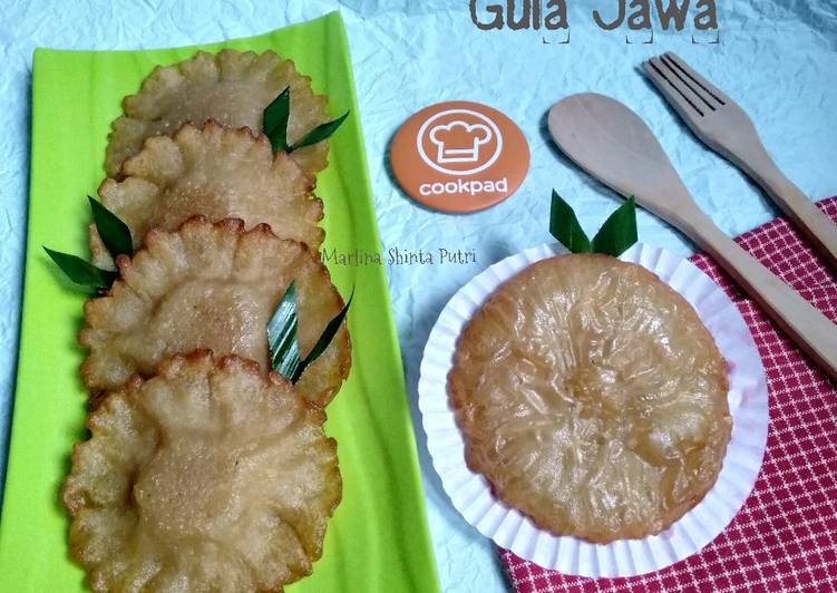 Resep Kue Cucur Gula Jawa Jadi, mengenyangkan