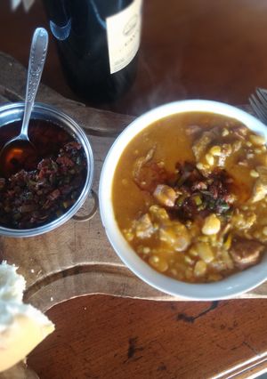Una foto de Locro
