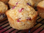 A picture of cranberry muffin