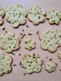 Galletas de pistacho y cardamomo