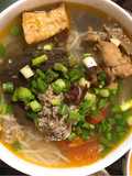 Vietnamese Crab Noodle Soup (Bún Riêu Cua Đồng)
