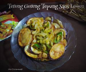 Resep Populer Terong Goreng Tepung Saos Lemon Enak Sempurna Resep Populer Terong Goreng Tepung Saos Lemon Enak Sempurna