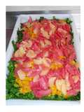 Ensalada agridulce de espinaca y acelga