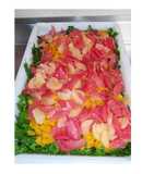 Ensalada agridulce de espinaca y acelga