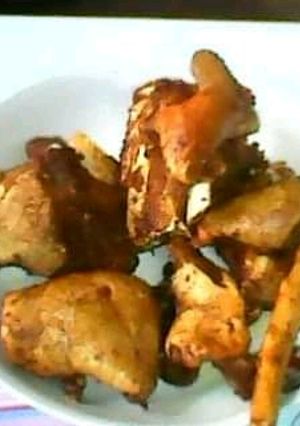 A picture of Spicy Fried Ram Meat.