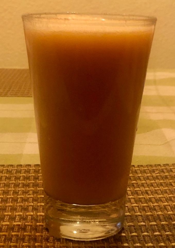 Una foto de Licuado de papaya y avena