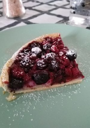 Une photo de Tarte au fruits rouges