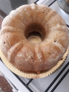 Una foto de Budín de banana húmedo