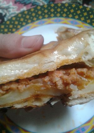 عکسی از دستور ساندویچ سویا و سیب‌زمینی😋
