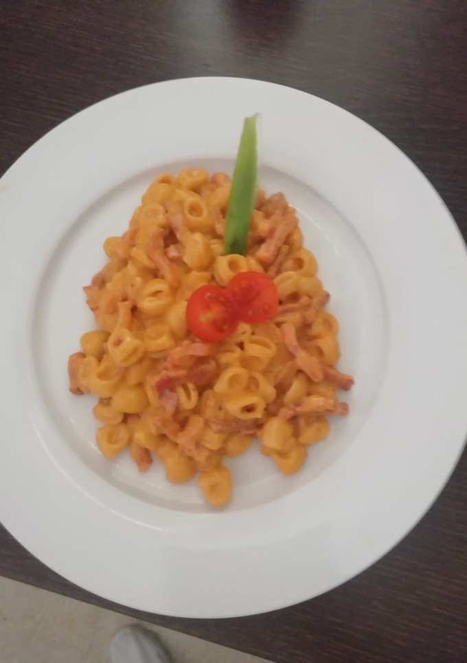 Una foto de Pasta a la siciliana