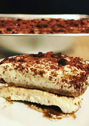 A picture of AMIES Best Tiramisu.