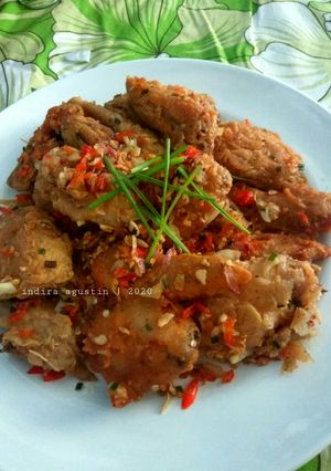 Foto resep Ayam Cabe Lada Garam