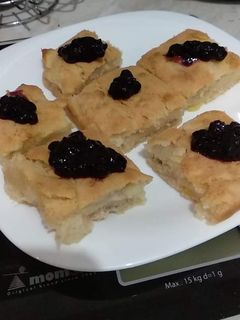 Gluténmentes, tojásmentes almás piskóta recept fotója