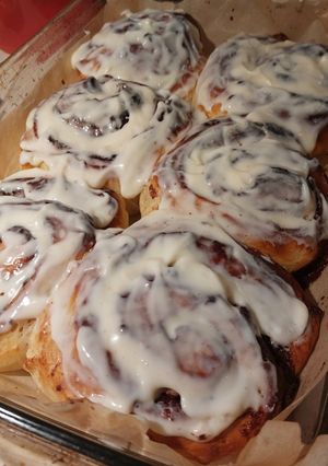 Une photo de Cinnamons rolls au chocolat 🍫