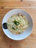#536 Risotto con zucchine e gamberetti 🍚🥒🍤