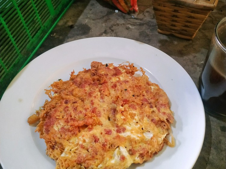 Cara Bikin Kornet goreng telur Yang Enak