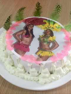 Una foto de Tarta con sabor latino