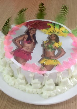 Una foto de Tarta con sabor latino