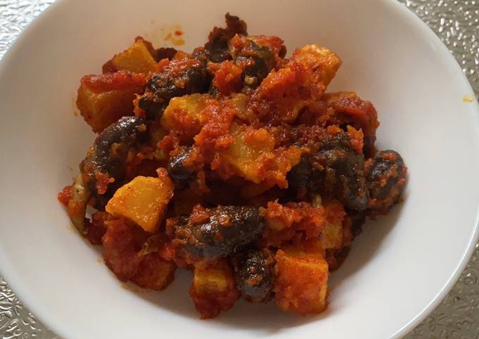 Balado Jantung Kentang