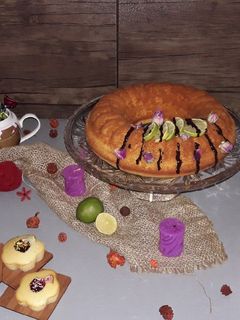 عکسی از دستور کیک لیمو ترش 🍋
