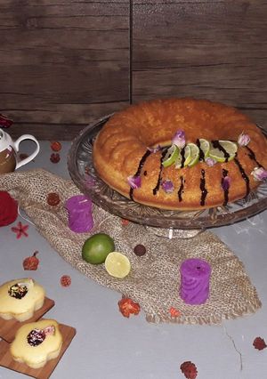 عکسی از دستور کیک لیمو ترش 🍋