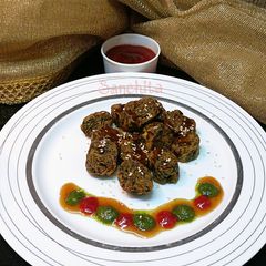 Arbi ke Pakode /Colocasia Leaf Fritters A picture of Arbi ke Pakode /Colocasia Leaf Fritters.