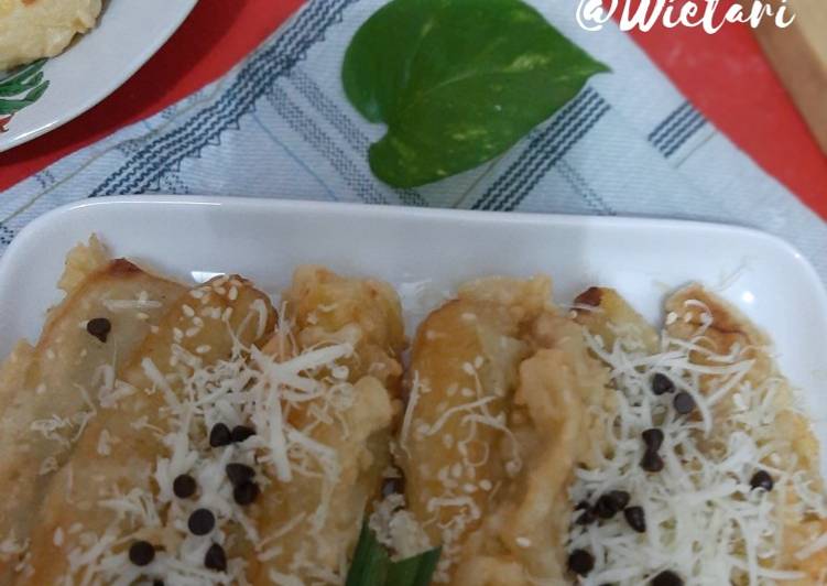 Pisang goreng wijen crunchy