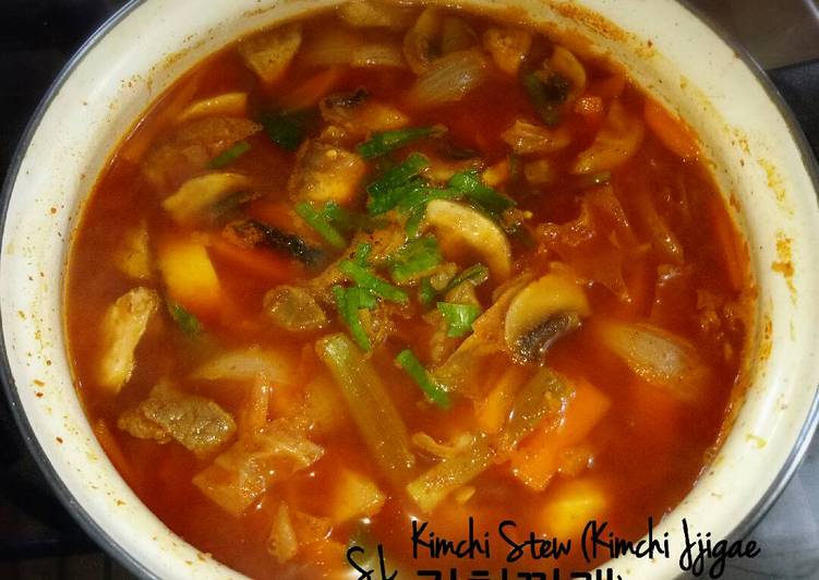 Bahan Membuat Kimchi Stew (Kimchi Jjigae 김치찌개), Lezat Sekali