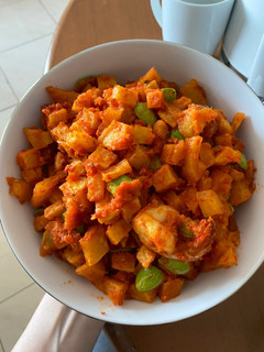 Foto resep Kentang balado udang pete