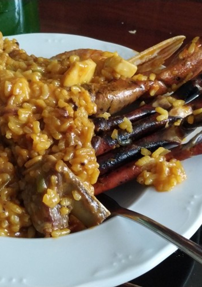 Una foto de Paella mixta