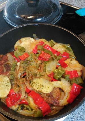 Una foto de "Patatas a lo pobre"