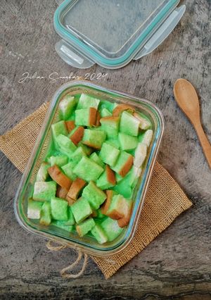 Foto resep Setup roti tawar pandan