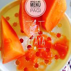 Mpasi Pure Pepaya রেসিপির প্রধান ছবি