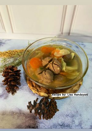 Foto resep Sayur Sop Bakso