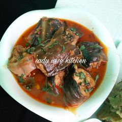 A picture of Catfish Peppersoup.